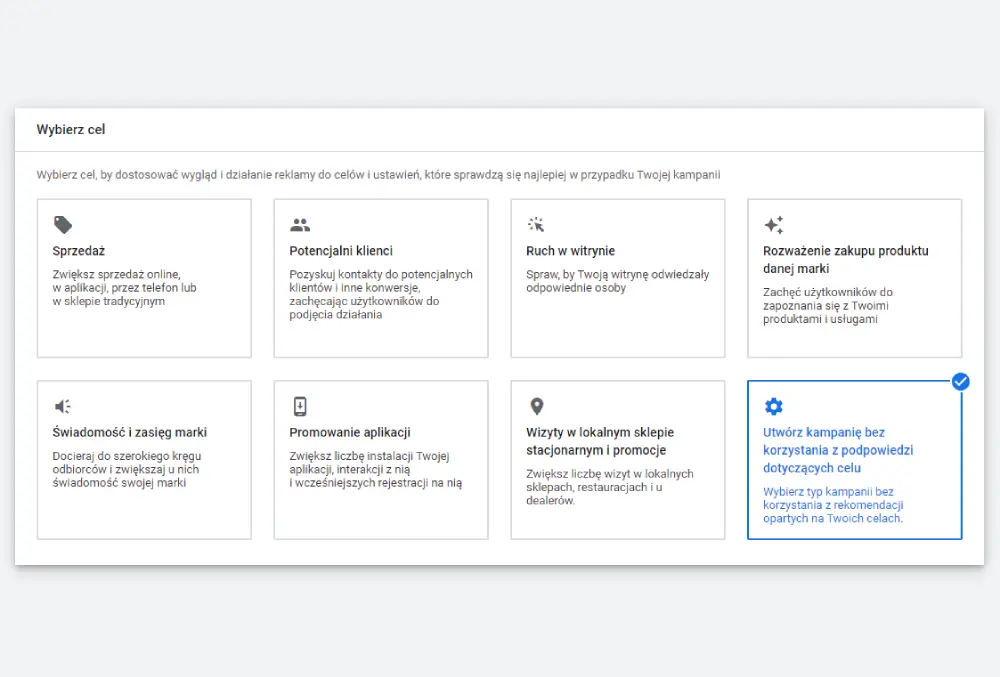 Cele kampanii reklamowych
